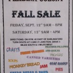 Fall Sale в Pembina Colony