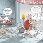 На злобу дня: теракты, беженцы, новое правительство