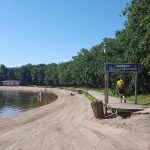 Купальный сезон в Мордене